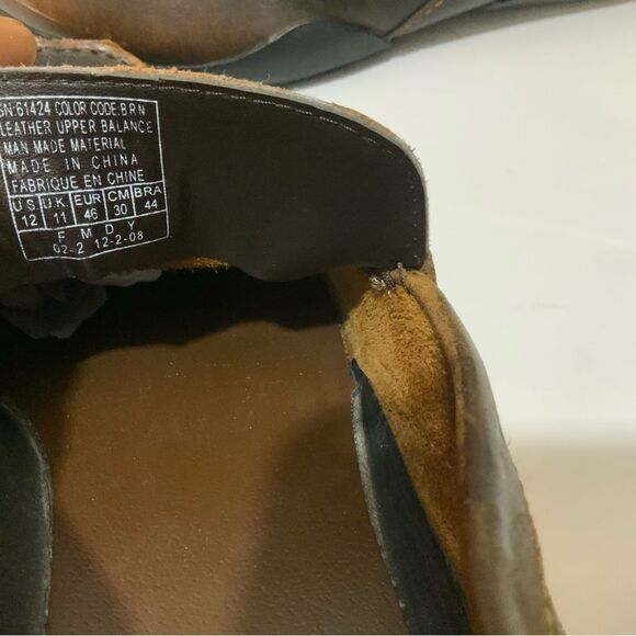 Skechers Mens Loafers Driving Moccasin Casual Slip On Leather Brown Size 9.5 main image 12